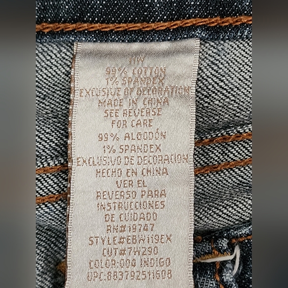 Y2K McBling Baby Phat Boot Cut Denim Blue Jeans - Picture 7 of 7